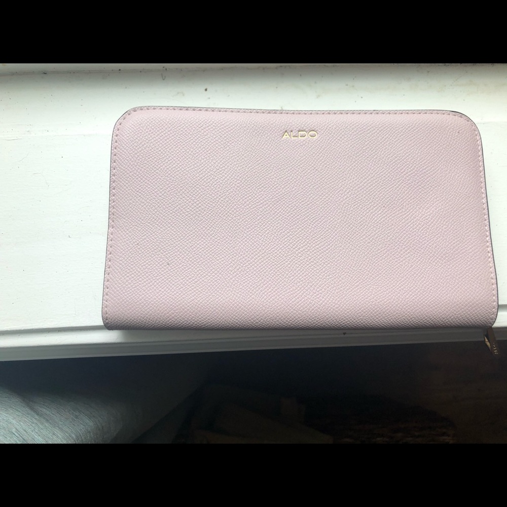 Pink large wallet